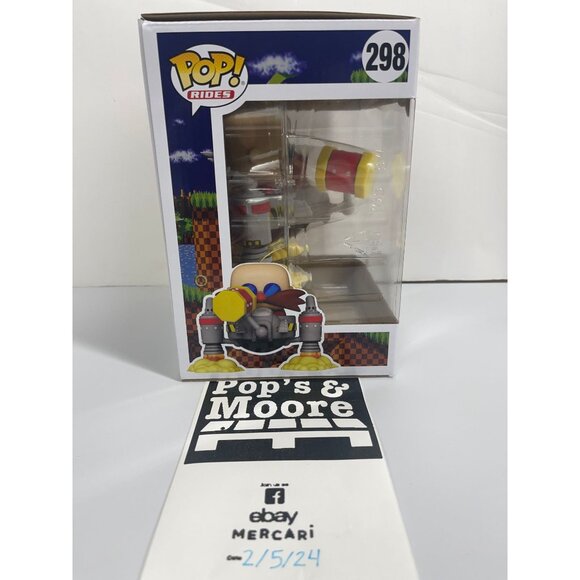 Funko Pop! Sonic The Hedgehog: Dr. Eggman 298 Vinyl Figure Brand New - Picture 4 of 7